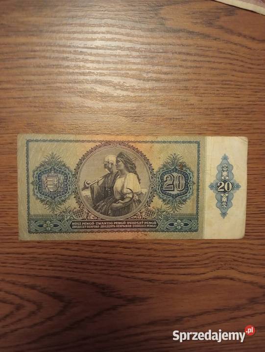 Banknot Węgry 20 Pengo 1941r Leszno
