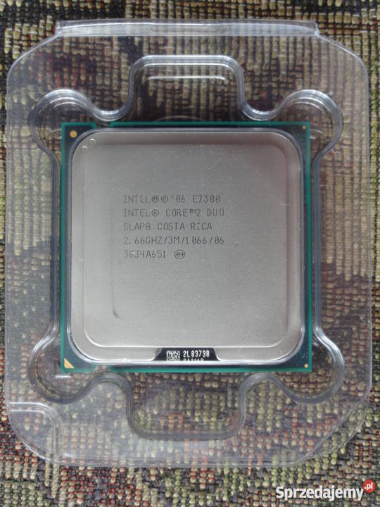 Разгон процессора intel core 2 duo e7300