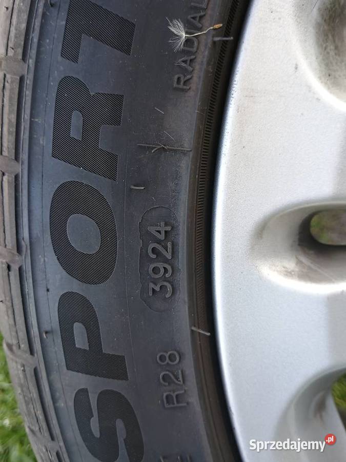 Felgi Mercedes 17 5x112 opony letnie lubuskie Gorzów Wielkopolski