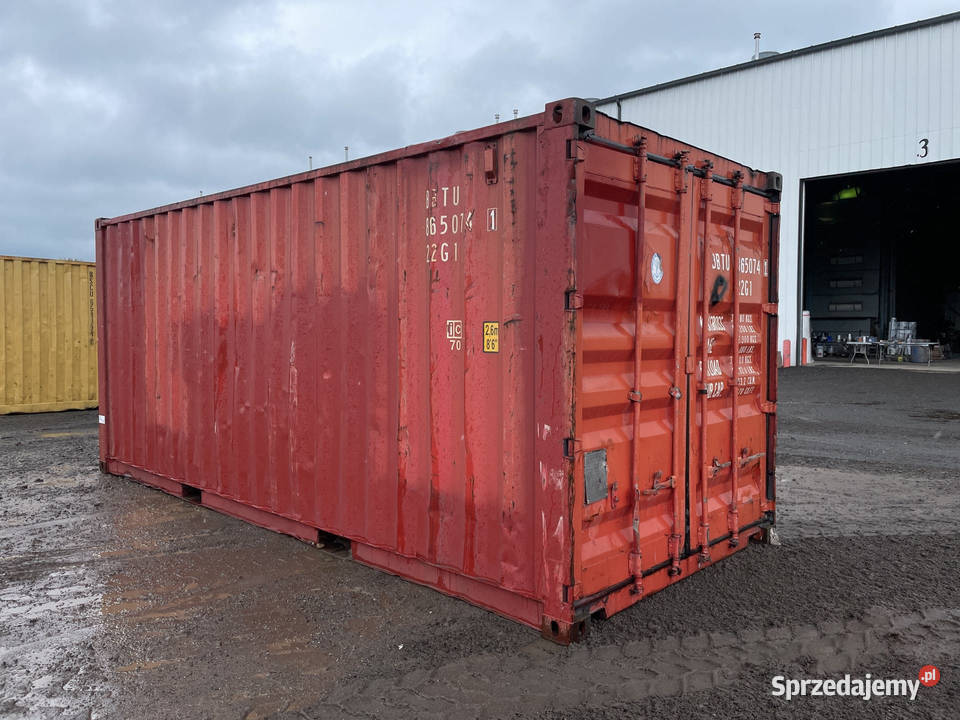 Kontener morski magazynowy 20DV 6 metrowy Nowogard