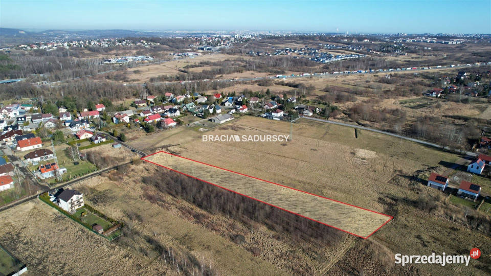 sprzedaży gruntu Kraków 3683m2 prąd