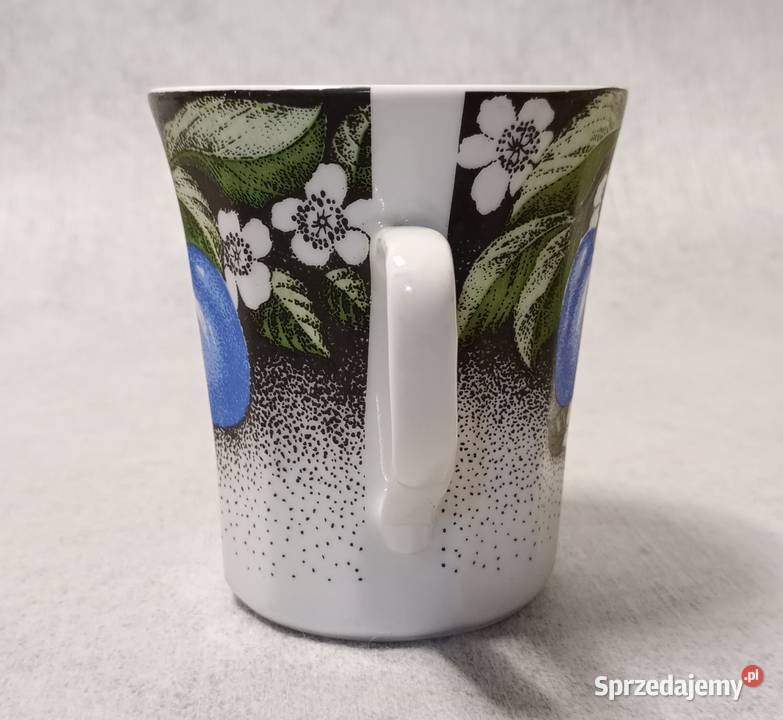 Chodzież Porcelanowy Kubek Śliwy Śliwki łódzkie Łódź sprzedam