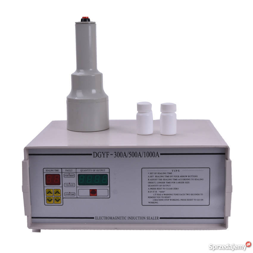 Zgrzewarka Indukcyjna Małe Buteleczki Zgrzew podkarpackie