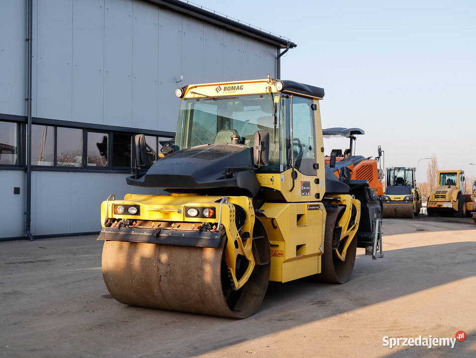 BOMAG BW 174 AP4v walec stalowy niski przebieg nie śląskie Ruda Śląska sprzedam