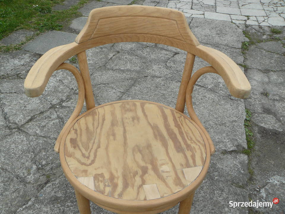 Stare krzesło Thonet sygnowane Nowy Sącz