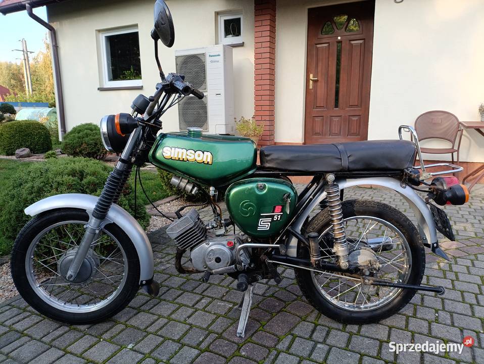 Simson S51 1984r motorower Simson Sieradz