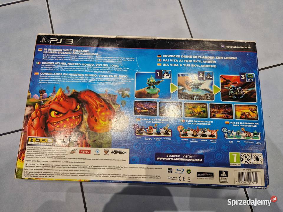 Skylanders Spyros Adventure 3 Pozostałe lubelskie Szczebrzeszyn