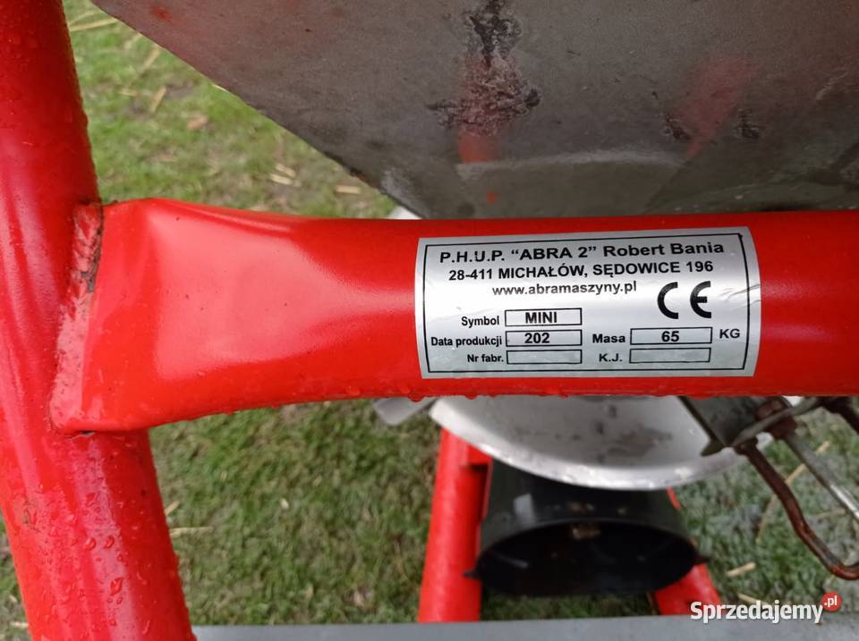 Rozsiewać nawozów Abra 500 hydrauliczne Rozsiewacze nawozów Ciemniewko