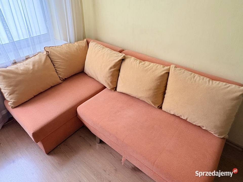 Sofa Kanapa Narożna W Stylu Skandynawskim wielkopolskie Suchy Las