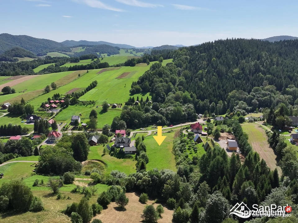 Grunt sprzedam Solina 7013m2 podkarpackie