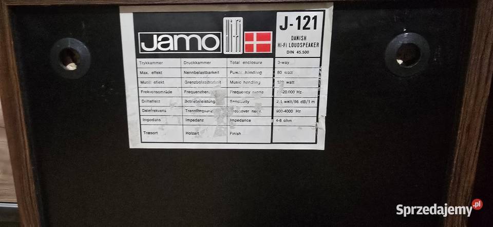Kolumny głośnikowe jamo Trzemeszno sprzedam