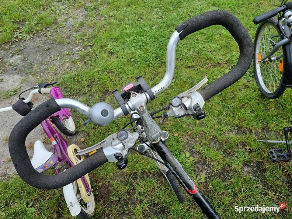 Rower Aluminiowy Damka Męski Dziecinny Pakiet z Miejskie Dzierżoniów