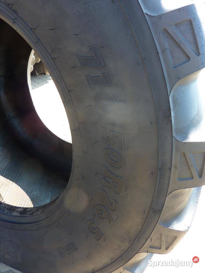 2x Opona używana rolnicza 71050R265 BKT FL630 podlaskie Zaścianki sprzedam