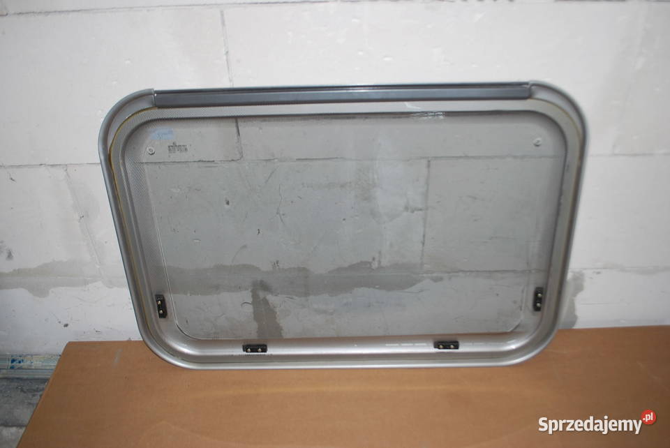 OKNOSZYBA DO PRZYCZEPY KEMPINGOWEJKAMPERA 75x52 Grzebowilk