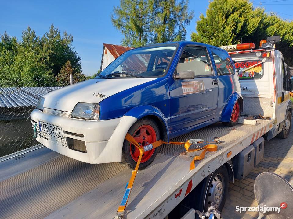 FIAT Cinquecento Kawasaki KJS rajdy wyścigi Kraków
