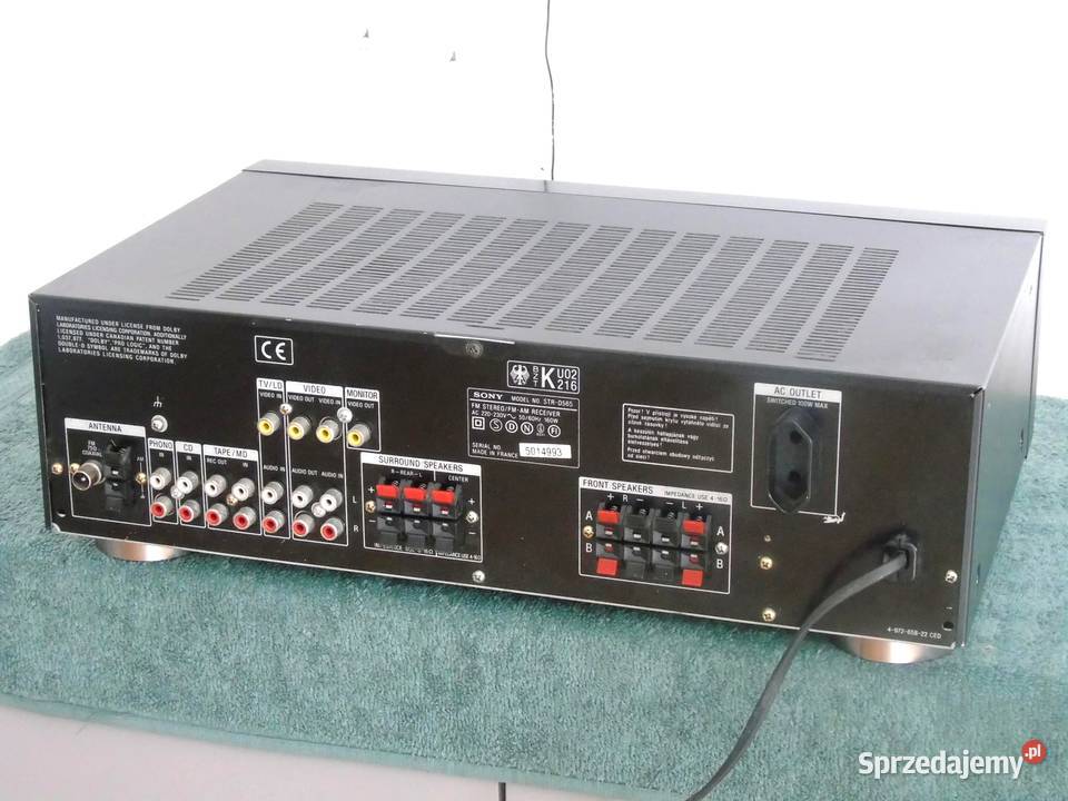 Amplituner Sony STRD565 RDS mocny i sprawny Amplitunery