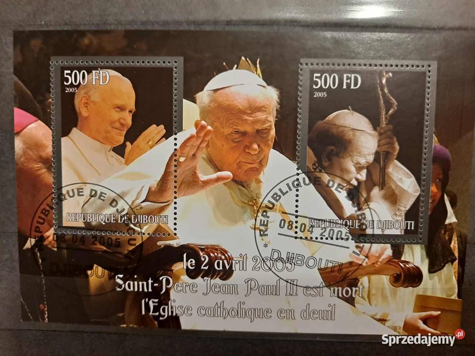 Jan Paweł II znaczki bloczki Filatelistyka Kolekcje Kraków