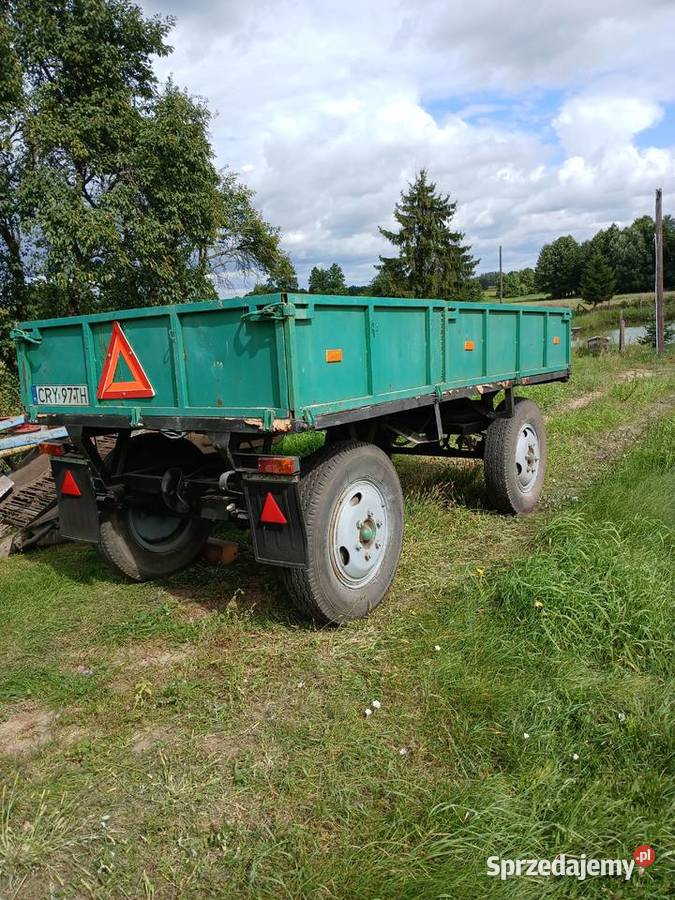 Przyczepa rolnicza kujawsko-pomorskie Stary Kobrzyniec