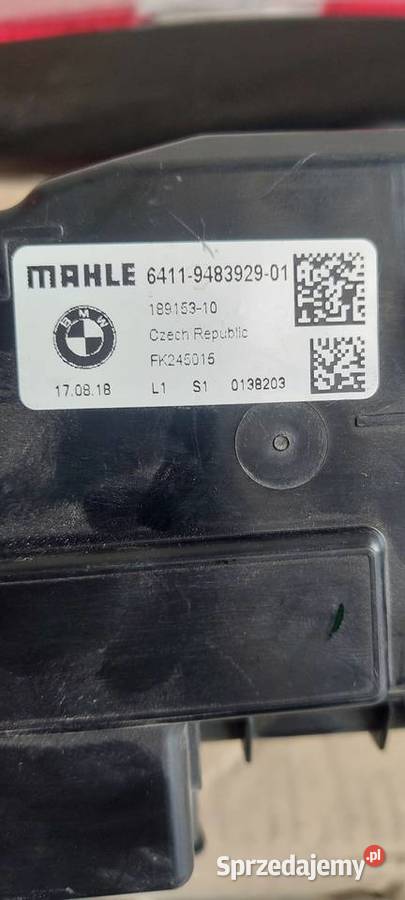 Bmw aromatyzer zapach g30 g31 g32 seria 56 Kanały powietrza