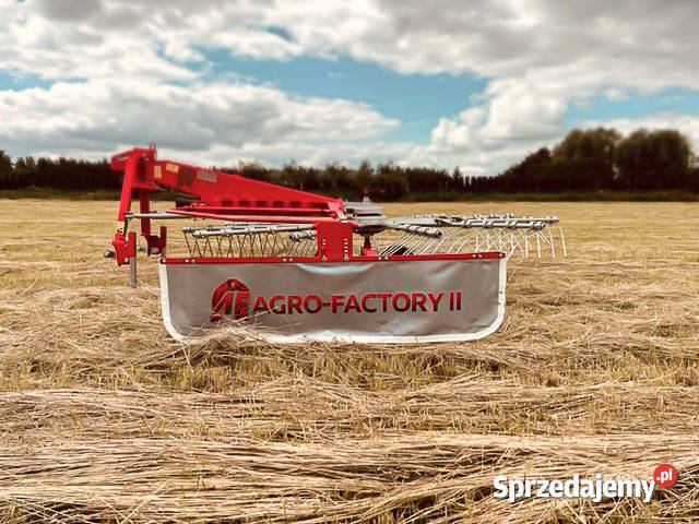 Zgrabiarka KN350 35m agro faktory 2 TANDEM nieuszkodzony Jarosław