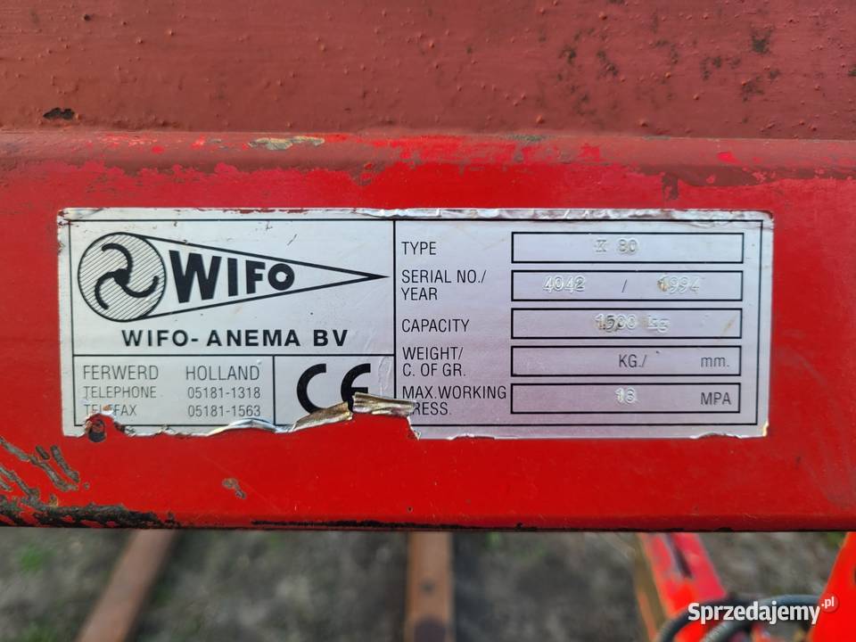 Ładowacz do skrzyniopalet Przyrów