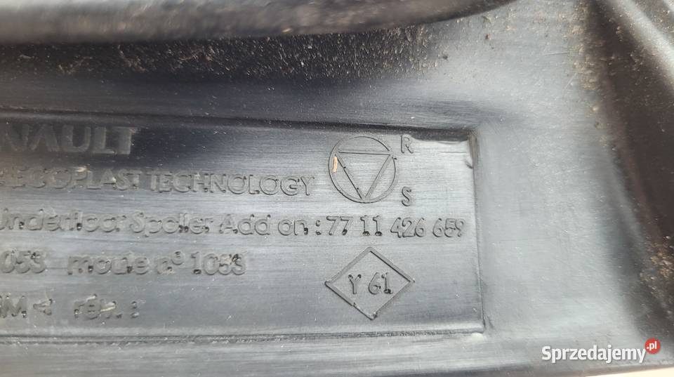 ATRAPA DYFUZOR WYDECHU RENAULT CLIO III Ruda Śląska