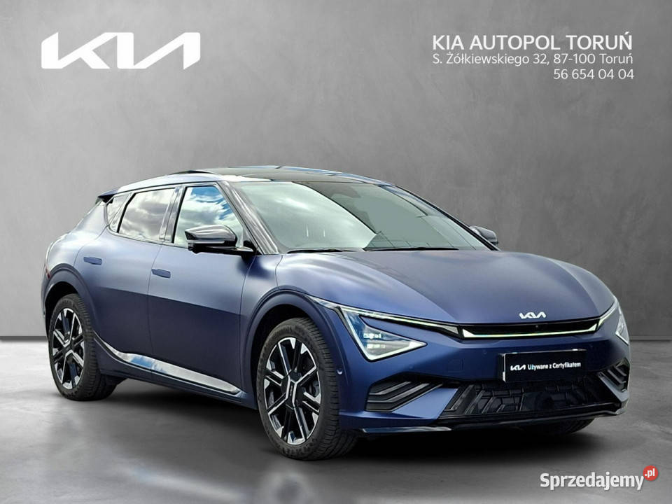 Kia EV6 DEMO84kWh AWD GTline dach Toruń