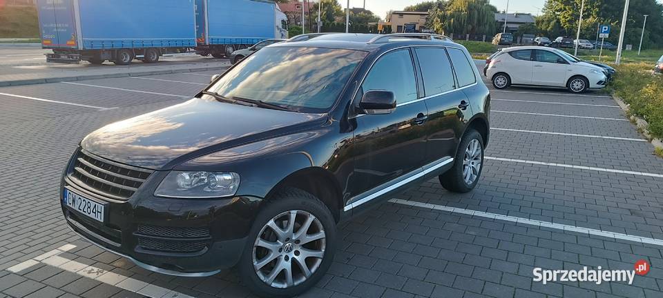 VOLKSWAGEN TOUAREG 42 V8 MEGA STAN skórzana tapicerka Rumia