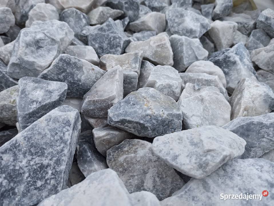 Kamień Biały do gabionu Marmurowy 60100 Gabion Oświęcim