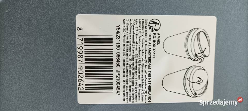 Kosz plastikowy z pokrywą na śmieci 50 l Bytom