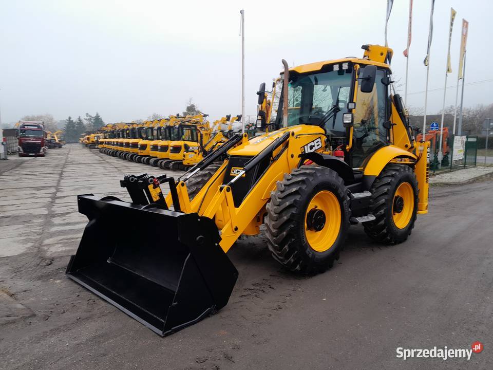 JCB 4CX 2022R KOPARKOŁADOWARKA CAT434 444 CASE Krotoszyn