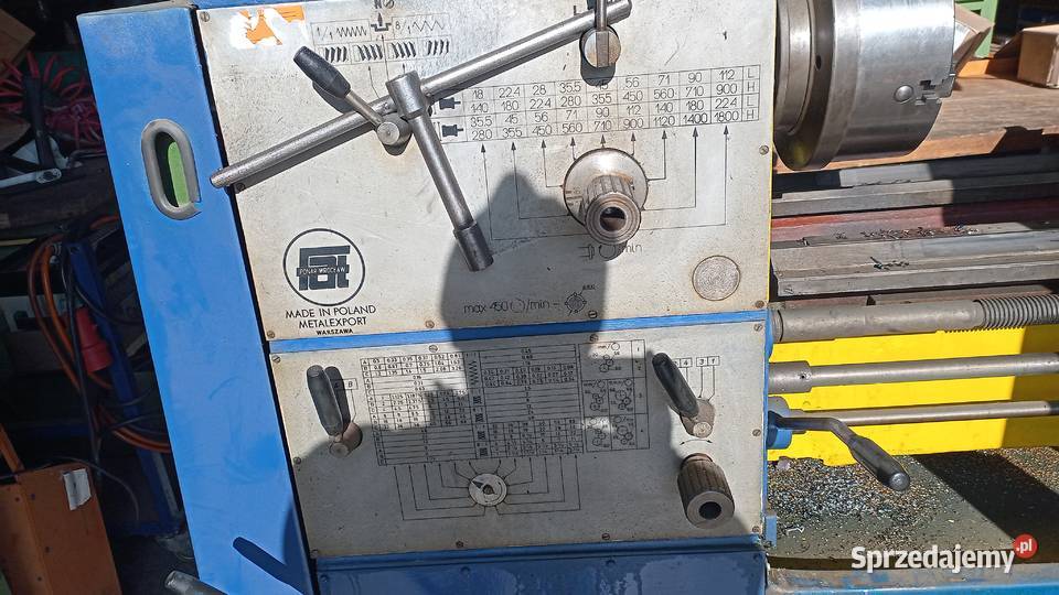 tokarka uniwersalna do metalu Ponar Brzesko