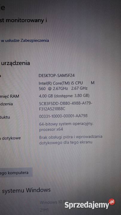 Laptop Dell Latitude E5510 intel core i5 4gb ram