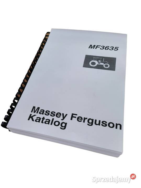 MASSEY FERGUSON 3635 katalog części Gdańsk