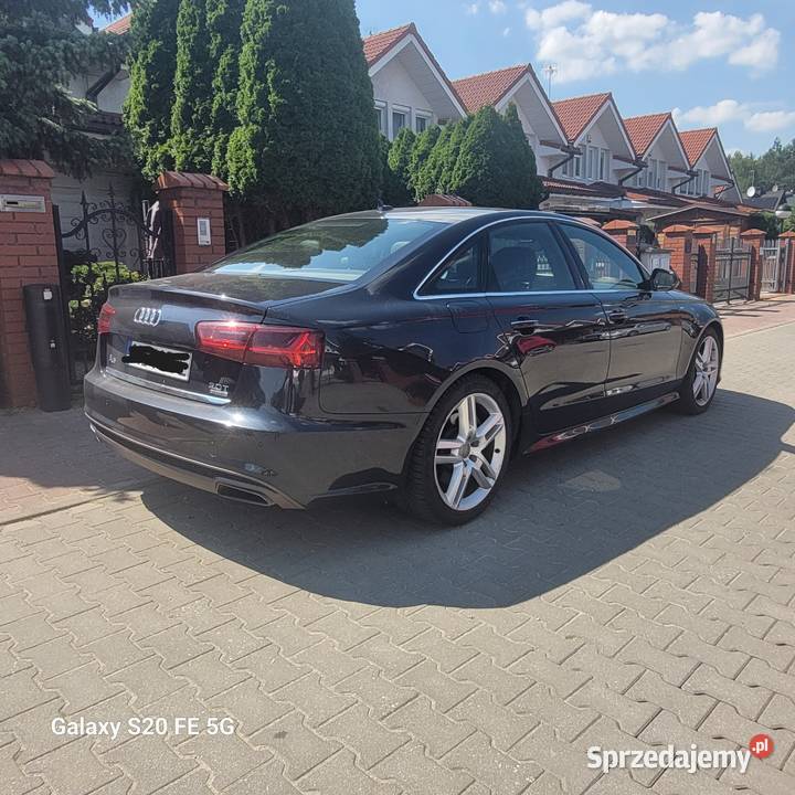 AUDI A6 QUATRO S LINE 2016 BENZYNAGAZ światła LED Toruń