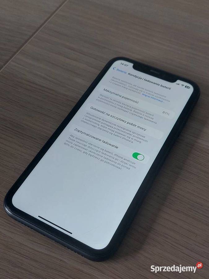 iPhone 11 64GB 81 Czarny Apple / iPhone Warszawa