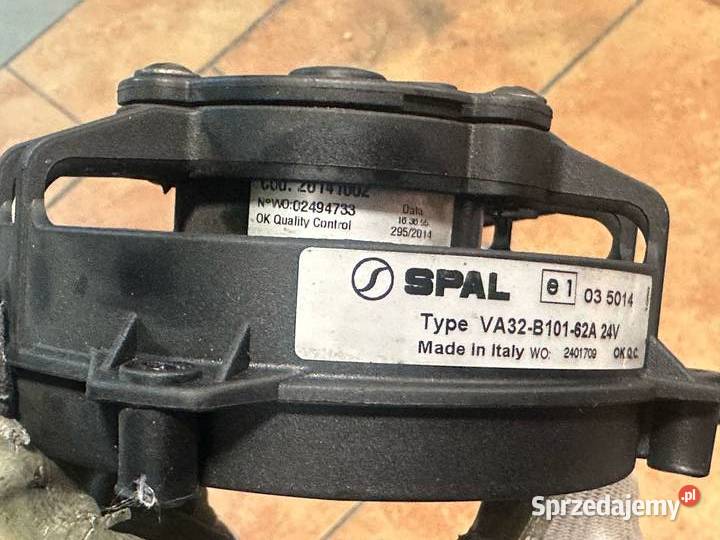 Wentylator SPAL typ VA32B10162A 24V Antonie