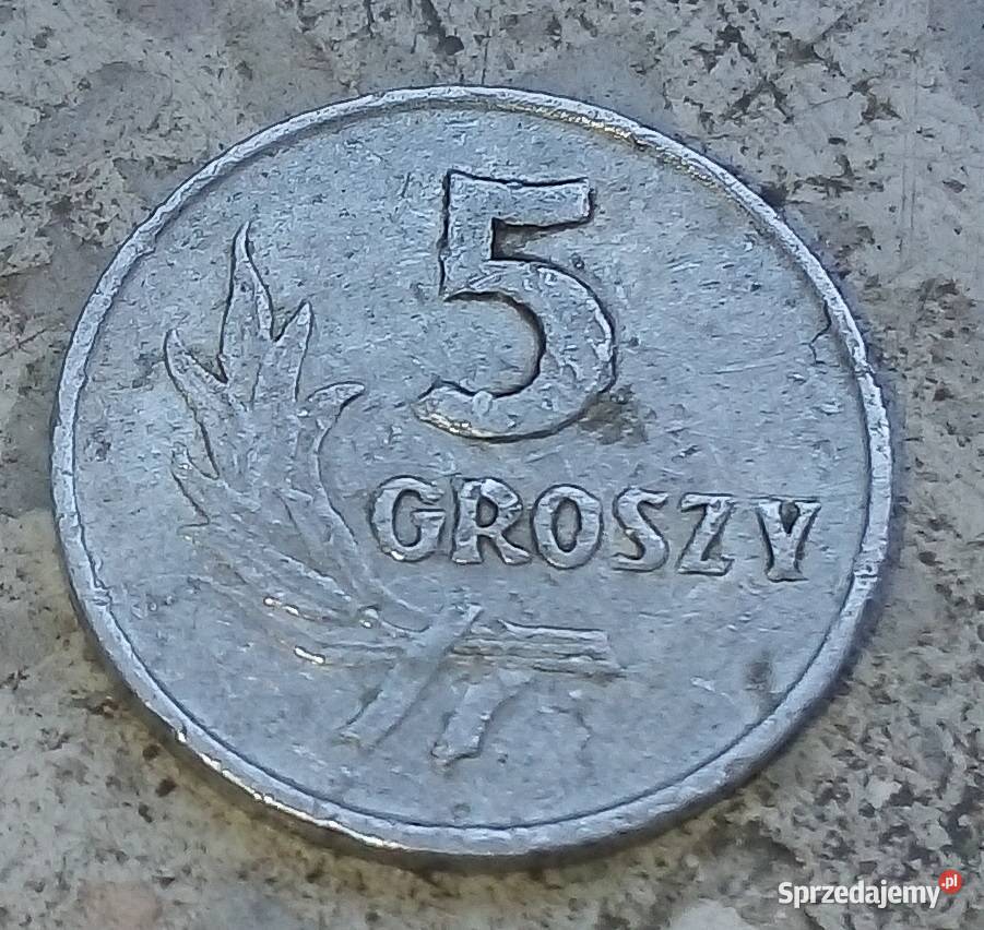 POLSKA 5 GROSZY 1962 rAL bzSTAN NA ZDJĘCIU sprzedam