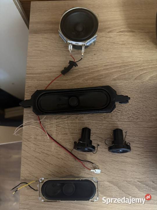 Głośniki różne z demontażu Zelgoszcz