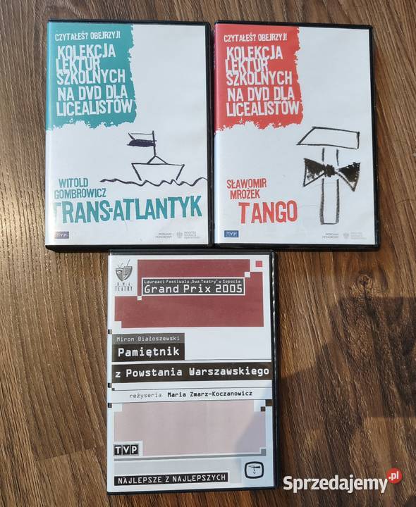 Kolekcja 3 DVD polskich sztuk teatralnych Szczyrk sprzedam
