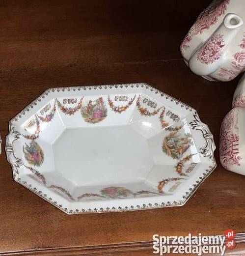 Patera P T Tirschenreuth 1903r Scenki dworskie Antyki, Sztuka, Kolekcje pomorskie Gdańsk