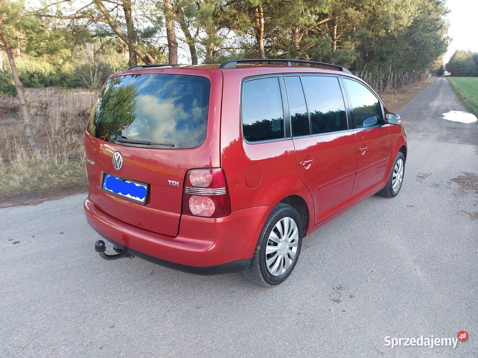 VW TOURAN 19 TDI 105 2005 5 OSOBOWY mazowieckie Zwoleń