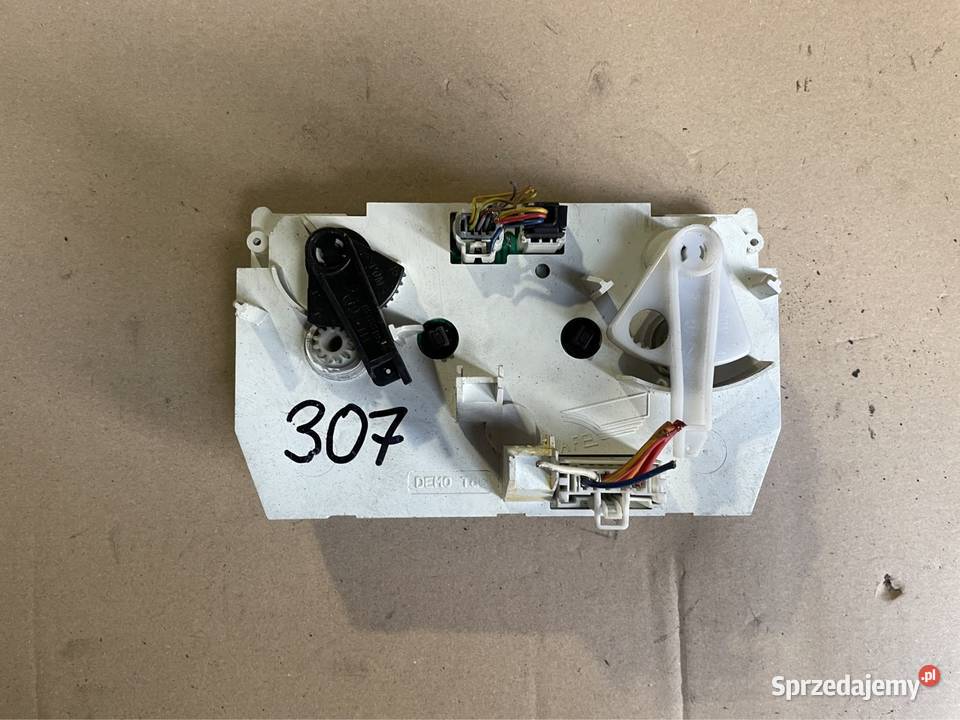 142140000 panel sterowania nawiewu Peugeot 307 Panele sterowania, przełączniki Szczecin