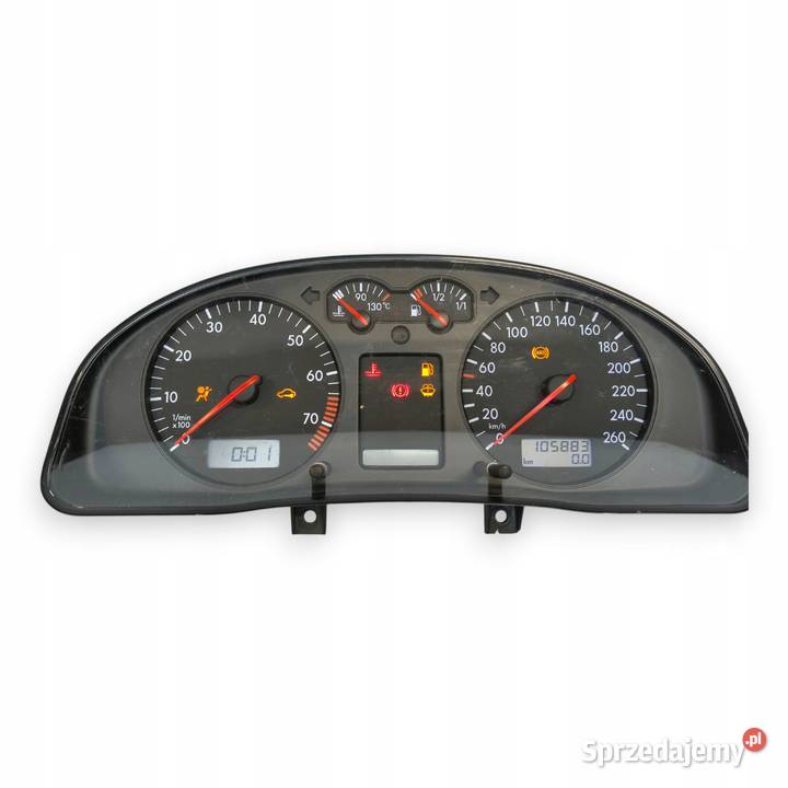 LICZNIK ZEGARY 3B0919861H VW Passat B5 16 18 20V osobowe Wyposażenie wnętrza Chełm