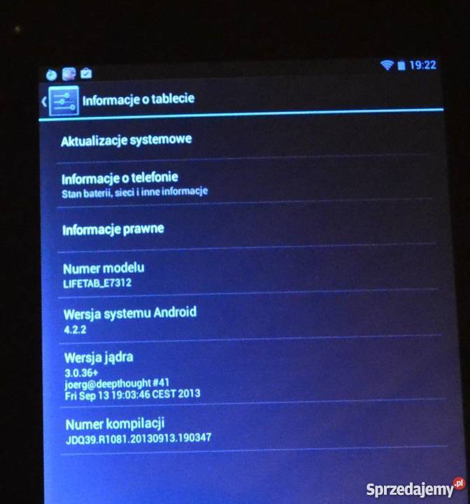 Medion Lenovo Tablet E7312 7 DUAL CORE 8GB Przekątna ekranu 7 Jaworzno sprzedam