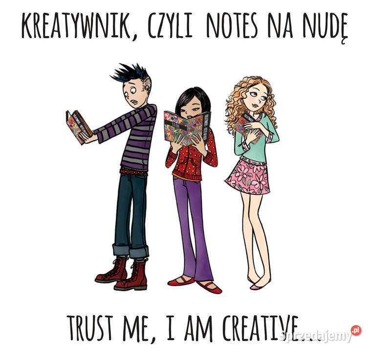 Kreatywnik kreatywne łamigłówki i zadania notes