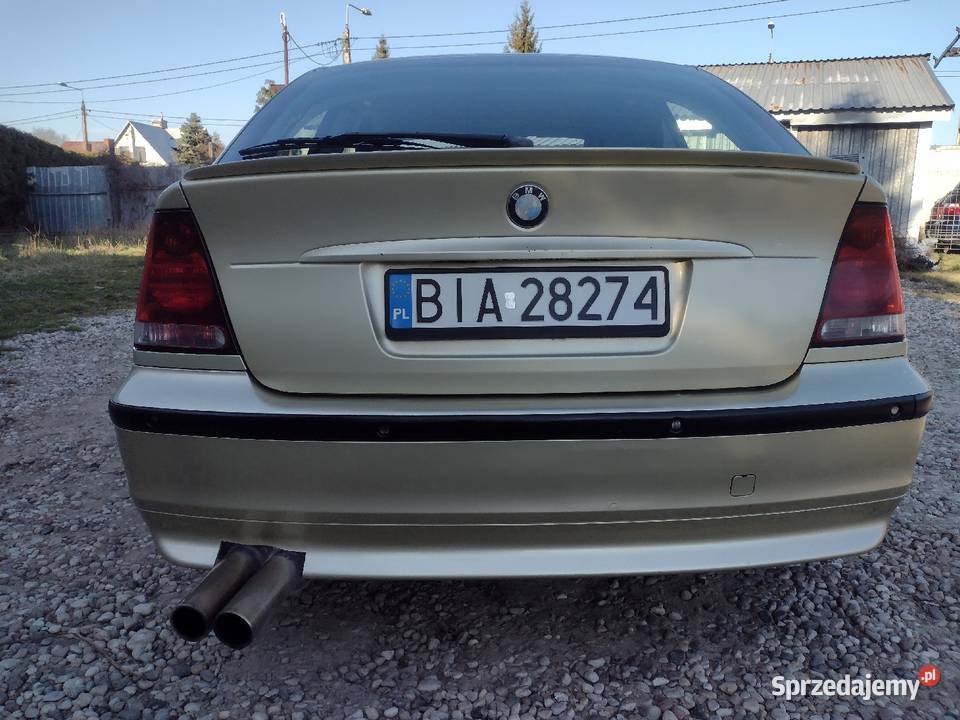 BMW 316 18 Benzyna 2003 Automat Białystok