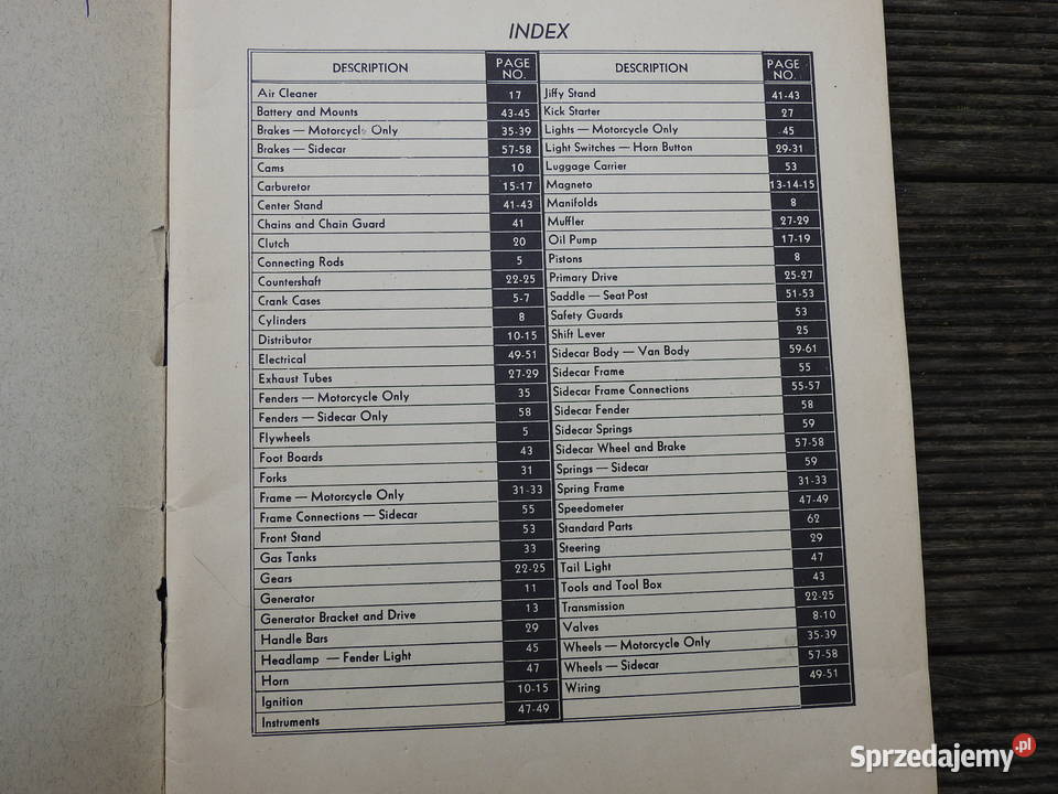 Indian CHIEF nie Four 741 Military Scout Prince Warszawa sprzedam