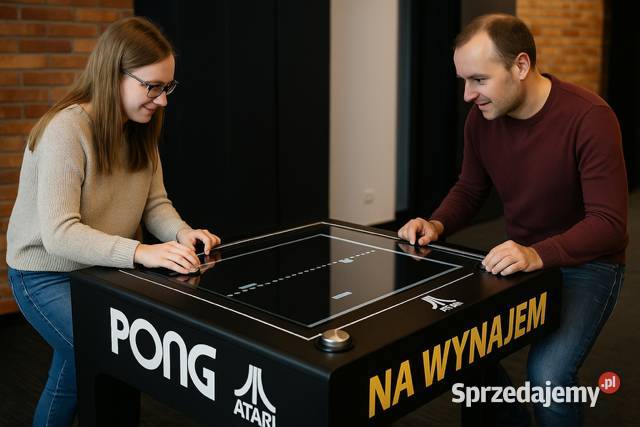Wynajem Atari Pong Gra na Event Imprezę Atrakcja małopolskie Kraków
