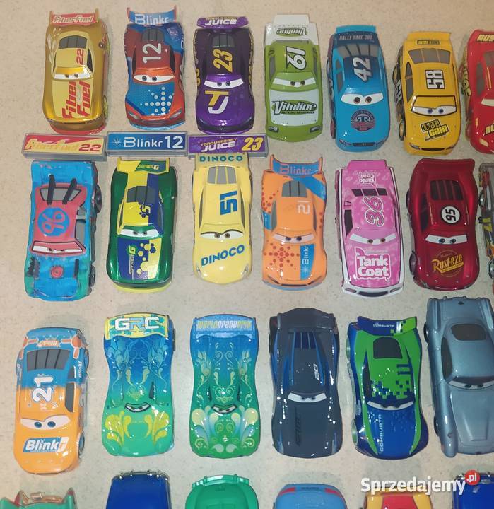 Disney Pixar Cars Auta 53 sztuki Gdańsk sprzedam